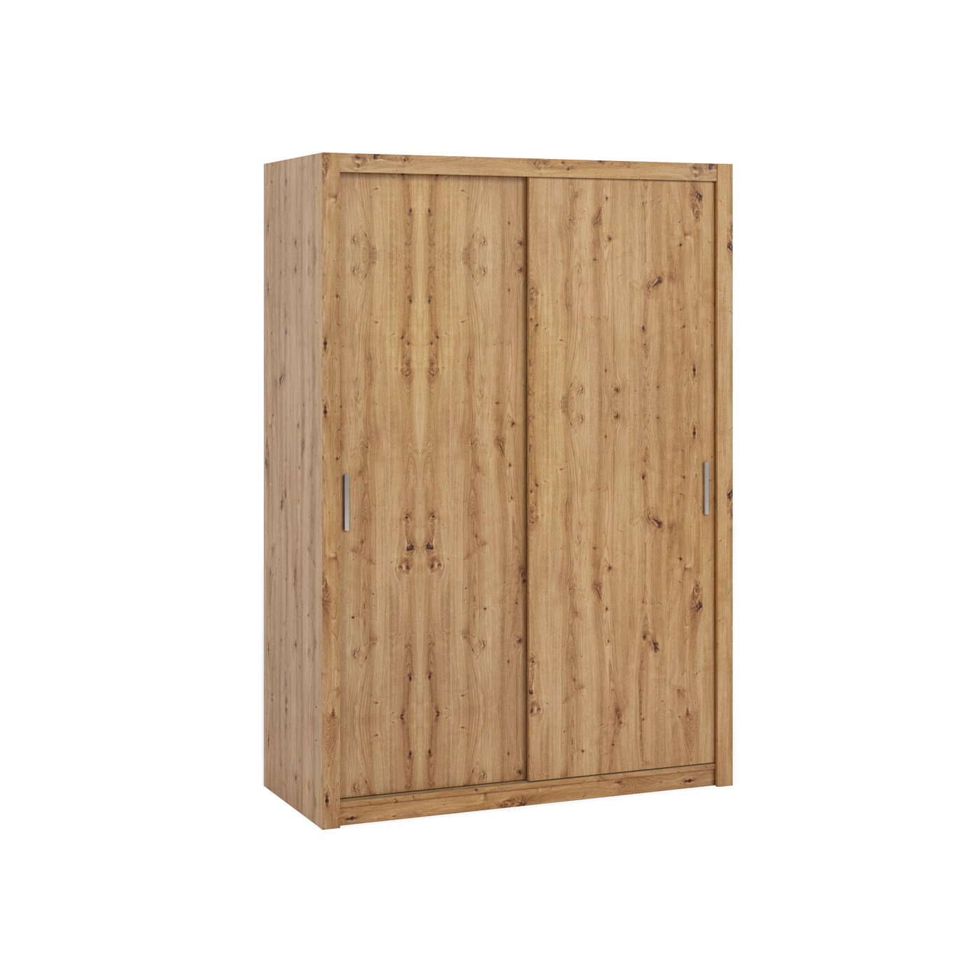 szafa 150 przesuwna Bono 10 garderoba z półkami drążkami do pokoju